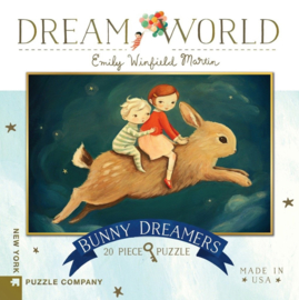Dream World mini puzzel konijn (20 stukjes)