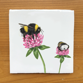 Decoratieve tegel - Hommel