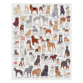 Dog lover's puzzel (1000 stukjes)