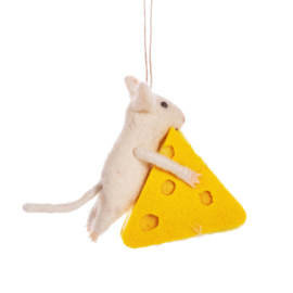 Kersthanger vilt Muis met kaas