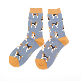 Damessokken Beagle (blauw)