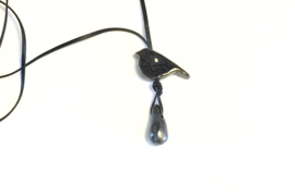 Ketting vogel keramiek