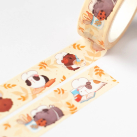 Washi tape - Cavia's en koekjes