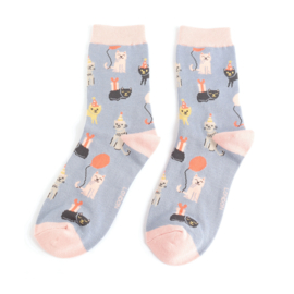 Damessokken Party Cats