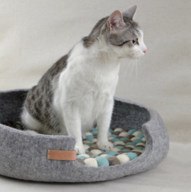 Kattenmand Simona (zilver)