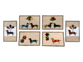 Fair Trade kaarten Teckel (6 stuks)