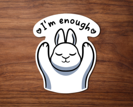 Stickers konijn - Adult Life