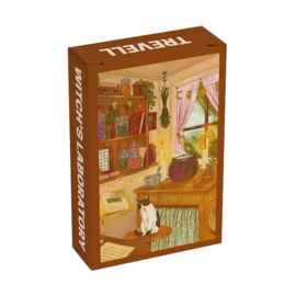 Mini-puzzel Heksenhuis (99 stukjes)