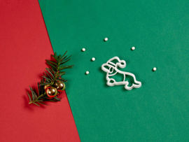 Koekjes uitsteker Kerst Teckel