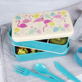 Bento-box Flamingo voor volwassenen