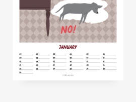Verjaardagskalender Honden