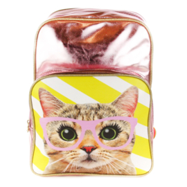 Rugzak Retro kat (roze)