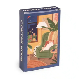 Mini-puzzel Cocktail uurtje (99 stukjes)
