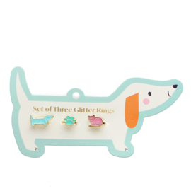 Glitter ringen hond/kat