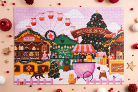 Puzzel Kerstmarkt (1000 stukjes)