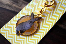 Sleutelhanger konijn - Adopt Don't Shop