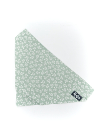 Bandana - mint met takjes