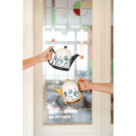 Theepot 'Manto Tulip' - 1 liter Blue - Bredemeijer