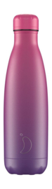 Chilly's Bottle - Gradient Purple - 500 ml