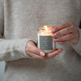 Candle Jar L - Dank je wel - Leeff