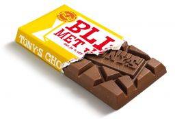 Chocolade - Blij met jou - Melk Noga  - Tony's Chocolonely