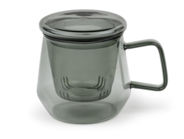 Theeglas Livorno - 290 ml Zwart - Bredemeijer