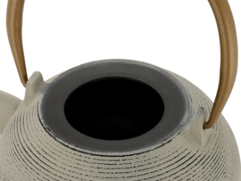 Theepot 'Sakura' - Gietijzer 1,2 liter Grey - Bredemeijer
