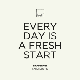 Douchegel - Fabulous Fig - Every Day Is A Fresh Start - Leeff