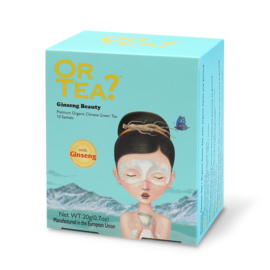 Doosje met 10 theezakjes - Ginseng Beauty - Or Tea?
