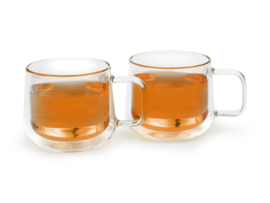 Dubbelwandige Theeglazen Merano 350 ml - Set van 2 stuks - Bredemeijer