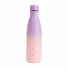 Chilly's Bottle - Gradient Peach Purple - 500 ml