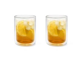 Dubbelwandige glazen ´San Remo´ 290 ml - set van 2 stuks - Bredemeijer