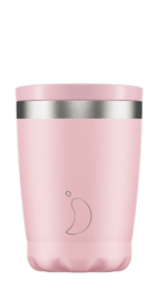 Chilly's Bottle - Chilly's Tea/Coffee Cup - Pastel Pink -  340 ml