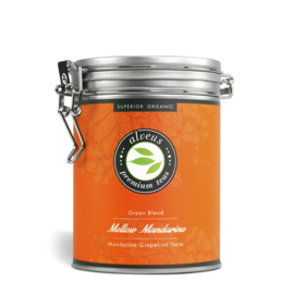 Groene Thee  Blik - Mellow Mandarine - Superior Organic Elements