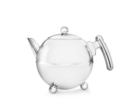 Dubbelwandige Theepot 'Duet Bella Ronde' - Shiny Finish 0,75 liter - Bredemeijer