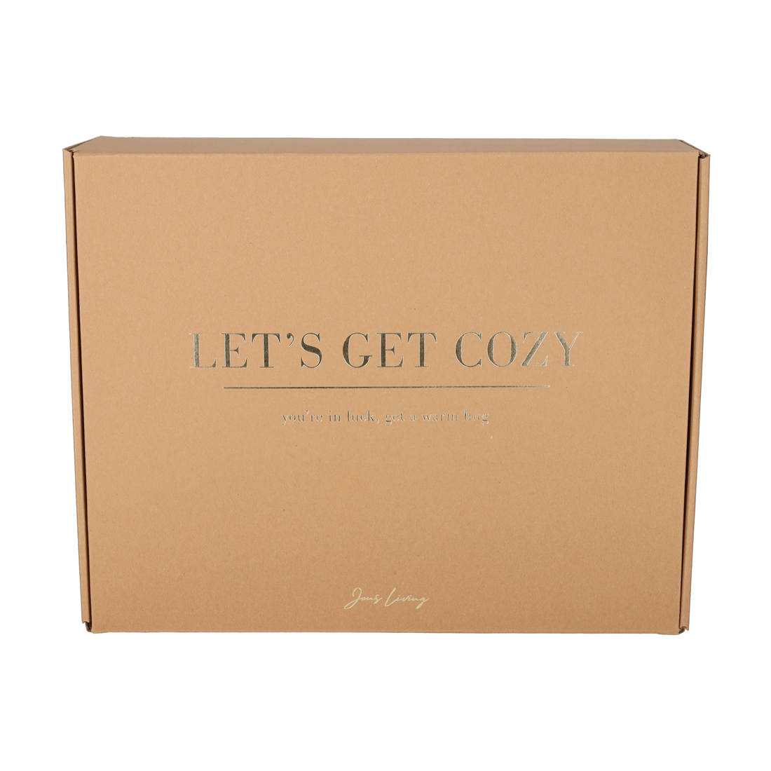 Giftset Cozy Taupe - Teddy Kruik, Plaid en Mokken Set - Jens Living