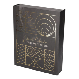 Adventskalender Scent of Joy Zwart - 12 cadeautjes - Jens Living