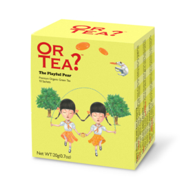 Doosje met 10 theezakjes - The Playful Pear - Or Tea?