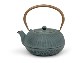 Theepot 'Sichuan' - Gietijzer 1 liter Blauw - Bredemeijer