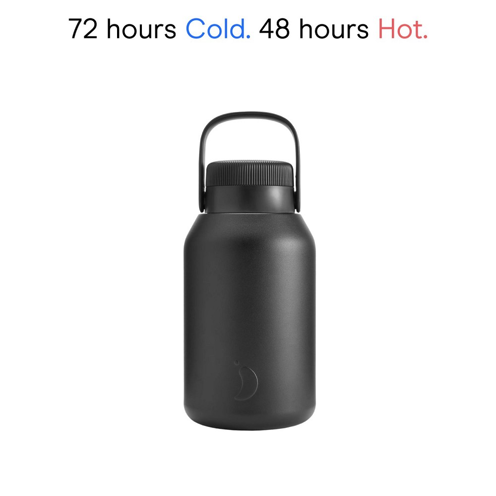 Chilly's Bottle Series 2 - All Abyss Black - 2000 ml