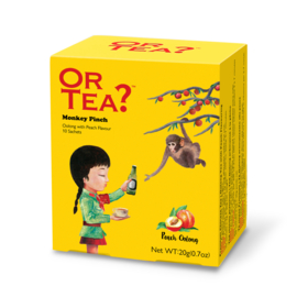 Doosje met 10 theezakjes - Monkey Pinch - Or Tea?