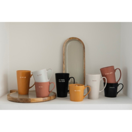 Theemok XL Blij met jou - 550 ml Shiny Karamel - Jens Living