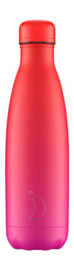 Chilly's Bottle - Gradient Hot Pink - 500 ml