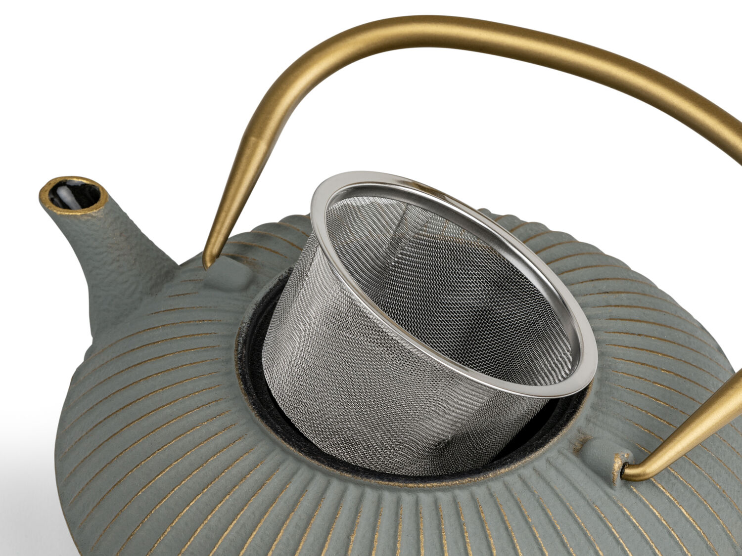 Theepot 'Linhai' - Gietijzer 1,1 liter Grey - Bredemeijer
