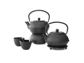Theepot 'Jang' - Gietijzer 0,8 liter Zwart - Bredemeijer