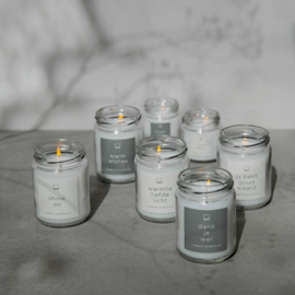 Candle Jar L - Dank je wel - Leeff