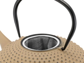 Theepot 'Xilin' - Gietijzer 1,25 liter Camel - Bredemeijer