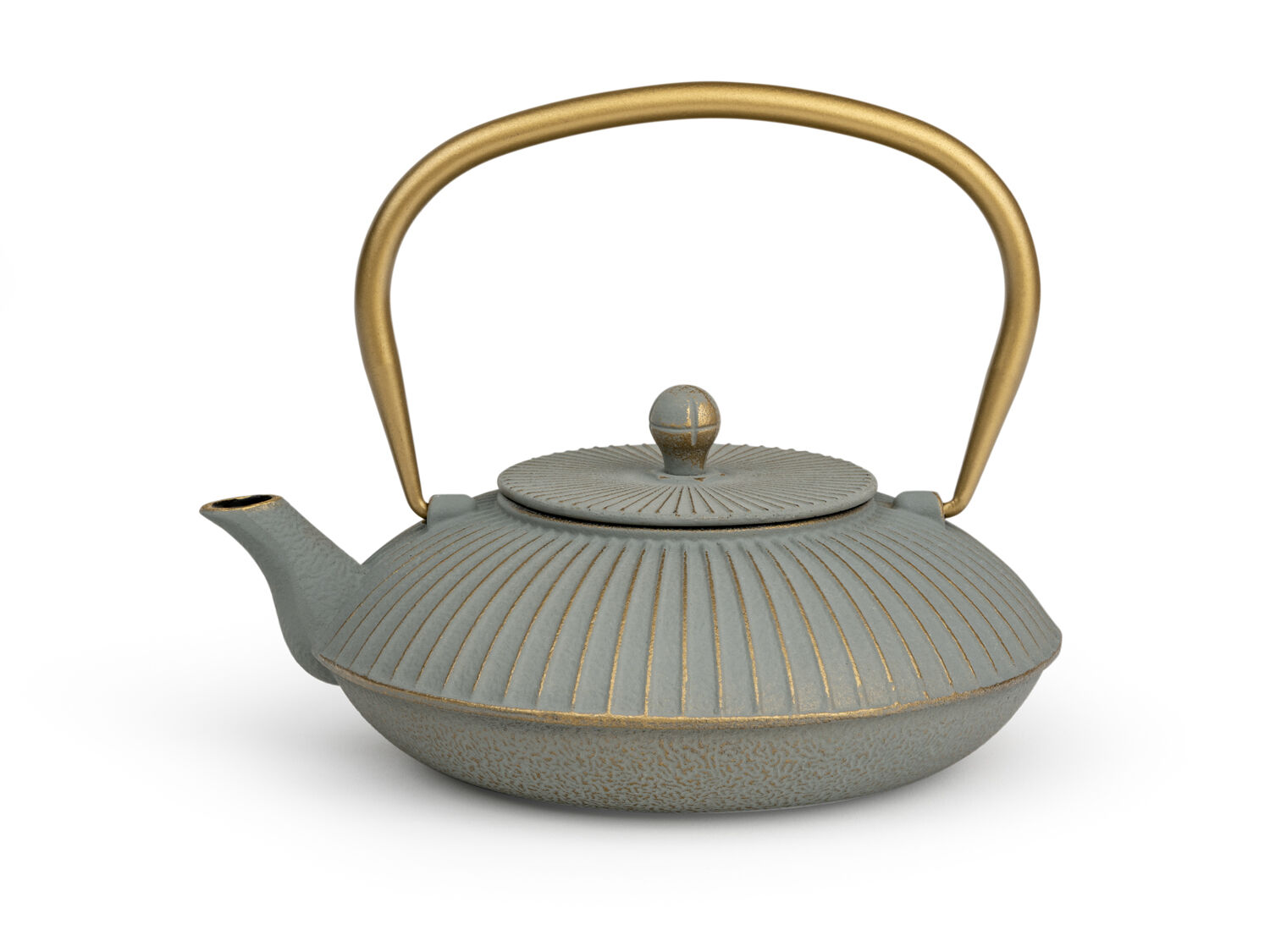 Theepot 'Linhai' - Gietijzer 1,1 liter Grey - Bredemeijer