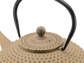 Theepot 'Xilin' - Gietijzer 1,25 liter Camel - Bredemeijer