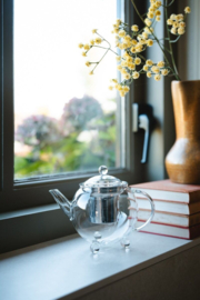 Theepot 'Bella Ronde' - Glas 0,5 liter - Bredemeijer